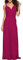 xxxiticat Robe longue de soirée élégante pour femme - Robe de demoiselle d'honneur élégante, Rose, L