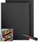 KitchenRaku Backmatte 32x50cm (2 PCS Schwarz, 32X50cm)