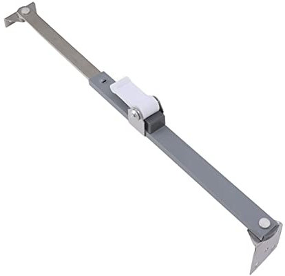Compas de Fenêtre à Battant, Verrou de Blocage de Fenêtre Multifonction, Extensible, Installation Facile, Coupe-vent, pour le Bureau (01)