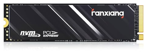 fanxiang SSD 500GB NVMe M.2 PCIe Gen4.0x4，Interne SSD Bis zu 4300MB/s Lesen | M.2 2280，Kompatibel mit Desktop-PC und Gaming-Laptops，Interne Festplatte S690Q