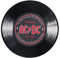 empireposter AC/DC - Schallplatte Australia - Hochwertiger Teppich - Größe Ø 60 cm