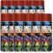 DECO COLOR 12er Sparpack Lackspray Metallic ROT 400ml - Sprühlack mit Metallic Effekt für z.B. KFZ, Fahrrad uvm. (12 Dosen Lackspray Rot mit Metallic-Effekt)