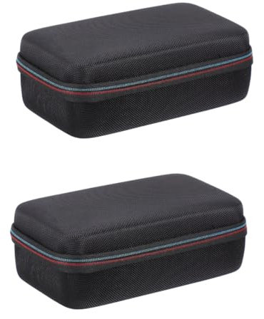 Angoily 2 Pcs Eva Portable Boxes for Cold Equipment Controllers Shockproof Carrying Bag Storage Pouch Sturdy Eva Case