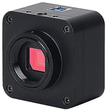 Lente con zoom, lente varifocal, Cámara de microscopio Industrial con montaje en C, ocular electrónico Digital CMOS, 8MP, 4K, USB, for microscopio biológico, PCB, reparación de teléfonos para video in