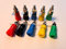 10Pcs 4mm Speaker Terminal Connector Binding Post, Female Banana Plug Jack Socket Panel/Chassis Mount Connectors 5 Colours