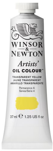 Winsor & Newton 37ml Artists' Oil Colour - Transparent Yellow