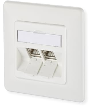 METZ CONNECT C6Amodul 2 Port 270°M UP reinweiß