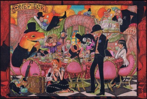 ONE PIECE Jigsaw Puzzle ~ Would you like another cup of tea ~ JF2011 1000 piece (japan import)