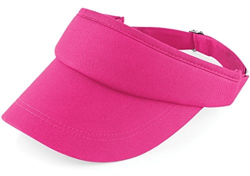 Beechfield Unisex Sports Visor / Headwear (One Size) (Fuchsia)