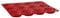 JJA 111051A Moule ▒ 12 Tartelettes Silicone Rouge