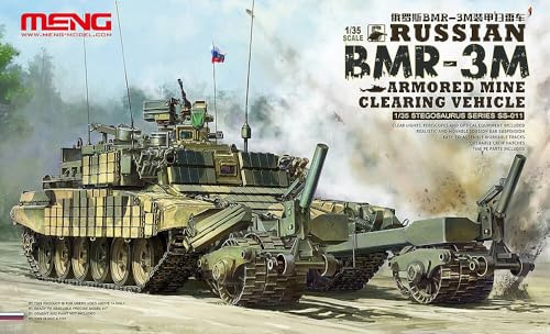 Meng SS-011 1:35 Russian BMR3M Armoured Mine Clearing Vehicle