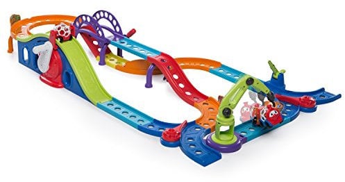 Bright Starts Oball Go Grippers, Grip Launch and Roll Train Set