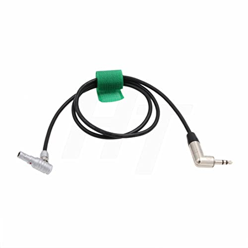HangTon Audiokabel für ARRI Alexa Mini, Z Cam E2, Sony UWP-D Serie, Zaxcom ERX, rechtwinklig auf 00B, 61 cm, 3,5 mm