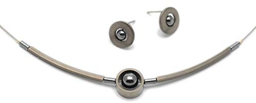 Titan Schmuck-Set. Absolut kein Risiko auf Allergien Handgefertigte Schmuckstücke.