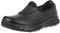 Skechers Sure Track, Zapatos Mujer, Negro Black Leather, 42 EU