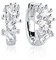 Sif Jakobs Jewellery Damen-Creolen Antella Creolo Piccolo 925er Silber Zirkonia One Size Silber 32011892