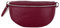 Made in Italy OBC Damen Leder Tasche Gürteltasche Crossbody Hüfttasche Bauchtasche Hüfttasche Umhängetasche Cross-Over Bodybag Schultertasche Handytasche Geldtasche Bordo