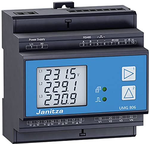 Janitza UMG 806 - Basisgerät 6TE Modular erweiterbares Universalmessgerät