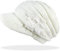 dy_mode Schirmmütze Damen Strickmütze Mütze mit Holzknopf - A080 (A0082-Weiß)