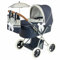 Coche de muñeca Plegable con sombrilla - para muñecas de hasta 48 cm.