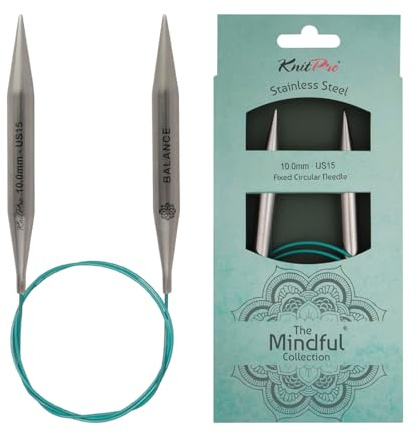 KnitPro The Mindful Collection Fixed Circular Needles 16 (40cm) | Size 10.00mm