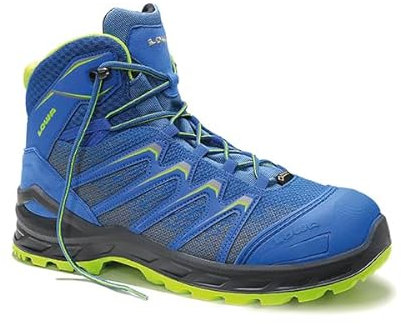 Sicherheitsschnürstiefel LARROX Work GTX blue Mid S3 CI Gr. 43 - LOWA Work Collection