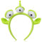 Serre-tête à trois yeux en forme de monstre extraterrestre mignon en peluche pour fête à thème filles et enfants (1 pièce)