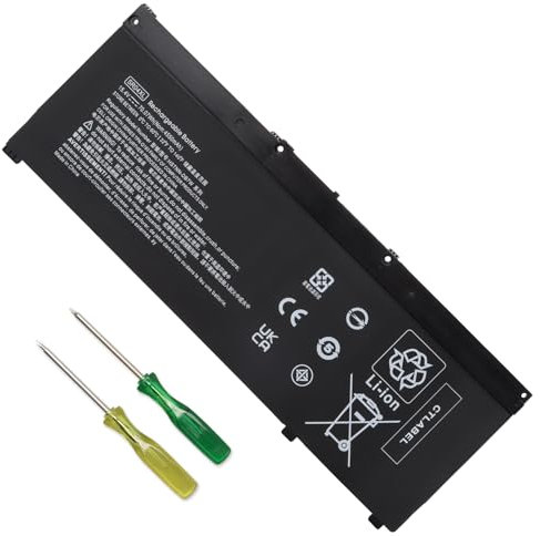 Glaxcidy SR04XL Batteria per HP Omen 15-CE0XX 15-DC0XX, Pavilion Gaming 15-CX0XX 15-CX000, Pavilion Power 15-CB000 Serie Quaderno, 917724-855 917678-1B1 917678-2B1 HSTNN-DB7W TPN-Q193