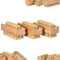 ToolSpace 3x Nagelbürste Holz Feste Starke Mix Agawa Tapica und Syntetische Borsten Nagelreinigungsbürste Nail Brush Handwaschbürste Fingerbürste Schrubbbürste zum Reinigen Schmutz Handbürste