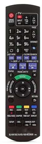 Genuine Compatible with Panasonic Remote Control BLU RAY DISC PLAYER HDD RECORDER