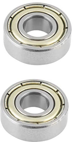 696ZZ Kugellager 10 Stück Kugellager Lager 6 X 15 X 5 Mm Edelstahl-Kugellager Für Werkzeugmaschinen Motoren Textilmaschinen