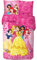 Bettwäsche Disney Prinzessin, aus Baumwolle, 1 Bettbezug 140 cm x 200 cm + 1 Kissenbezug 63 cm x 63 cm