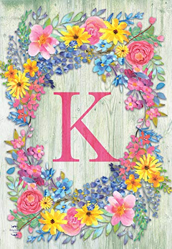 Gartenflaggen Blume K Außenbanner Gedruckt Garten Fahnen Robuste Fahnen Für Haus Aktivitäten Drinnen 30X45Cm