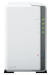 Synology DS223j 2-Bay Diskstation NAS (Realtek RTD1619B 4-Core 1.7 GHz 1GB DDR4 Ram 1xRJ-45 1GbE LAN-Port) 44TB Bundle mit 2 x 22TB Bestpreis Festplatten