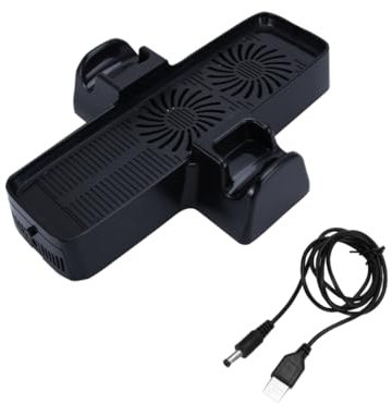 OSALADI Vertical Bracket Cool Fan Cooling Fan Base for Xbox360 Temperature Control for Game Machine