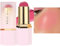 Cream Blush, feuchtigkeitsspendend, wasserfest, Milk Blush Stick, 10 x 4 x 4 cm, Lightweight Brightener, Brow Bone Use, Long Lasting Natural Color for Oily, Dry, Combination Skin, Lip, Cheek