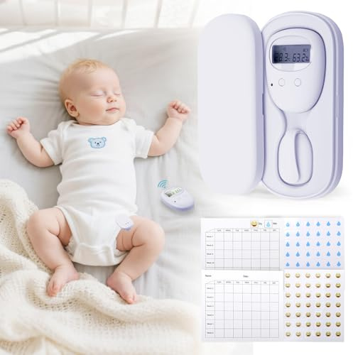 Wireless Bettnässer Alarm für Jungen und Mädchen, Klingelhose Kinder mit 3 Erinnerungsmodi- Vibration, Schall, Vibration und Schall, USB-Aufladung, Töpfchentraining für Kinder und ältere Menschen