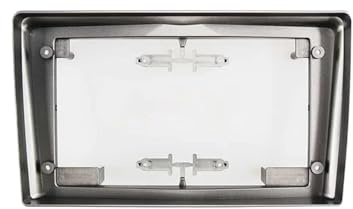 2-DIN-Auto-DVD-Rahmen Audio-Armaturenbrett-Einfassung Radio-Bildschirmrahmen Für Opel Für Astra H Für Zafira B 2007(Only Frame)
