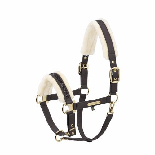 Eskadron Halfter Faux Leather Jewel FF Black Truffle Heritage HW 25/26, Größe:P2