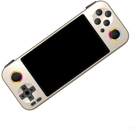 Tra-gbare Handheld-Spielkonsole G36 mit 4,5-Zoll-IPS-Display und über 18.000 kla-ssischen Spielen, Alu-miniumgehäuse, erweiterbar per TF-Karte, 1500 mAh Akku für Retro-Gaming unterwegs(C)