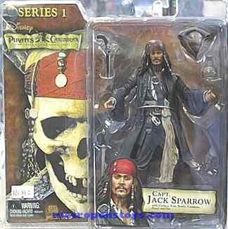 7 Capt Jack Sparrow (Serious) Pirates of the Caribbean Johnny Depp