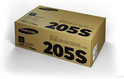 HP MLT-D205S (SU974A) Original Toner Schwarz (Kompatibel mit: ML-3310D, 3310ND / ML-3710D, 3710ND, 3710DW / SCX-4833FD, 4833FR, 4835FD, 4835FR(US) / SCX-5637FR, 5737FW, 5639FR, 5739FW(US))