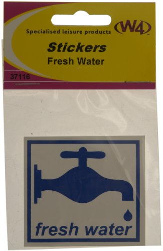 W4 Fresh Water Sticker - Blue