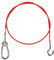 LAS 10728 Abreißseil Anhänger, für ALKO, mit Haken, Red
