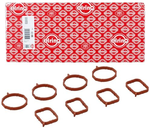 ELRING 297.580 Dichtungssatz, AnsaugkrÃƒ¼mmer | Kompatibel mit: AUDI A1, A1 Sportback, A3, A3 Cabriolet, A3 Sportback, SEAT ALTEA, ALTEA XL, IBIZA IV, IBIZA IV SC