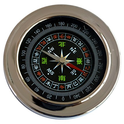 Feng Shui Kompass mit kostenlosem rotem Mxsabrina Schnur-Armband J2003