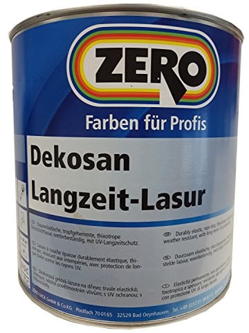 ZERO Dekosan Langzeit-Lasur mahagoni 2,5 Liter