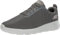 Skechers Mens Go Walk Max Effort Trainers, Charcoal Textile Trim, 9 UK