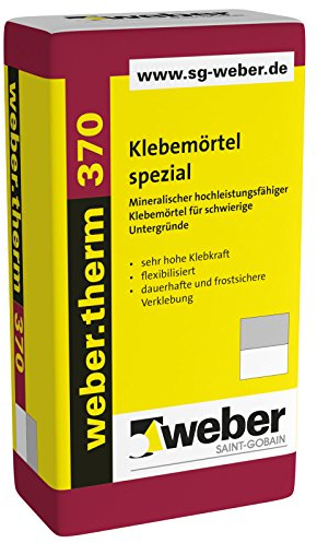 Weber. Therm 370 klebem örtel spécial 30 kg