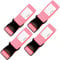OW-Travel Kofferband Gurt Schwerlast Personalisierter Koffergurt mit Adressschild. Luggage Strap Gepäckgurt Koffer Gurt Kofferbänder Koffergurte Farbig Koffer Gurt 4 Stück Pink